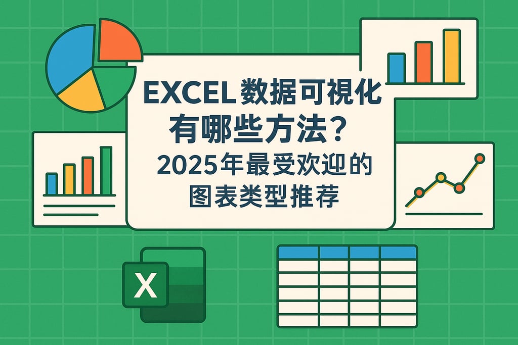 Excel数据可视化有哪些方法？2025年最受欢迎的图表类型推荐