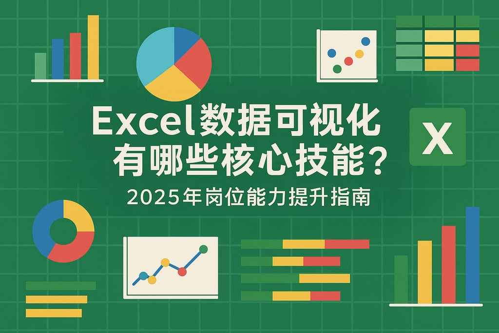 Excel数据可视化有哪些核心技能？2025年岗位能力提升指南
