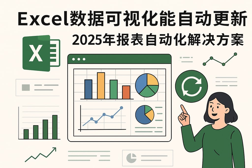 Excel数据可视化能自动更新吗？2025年报表自动化解决方案