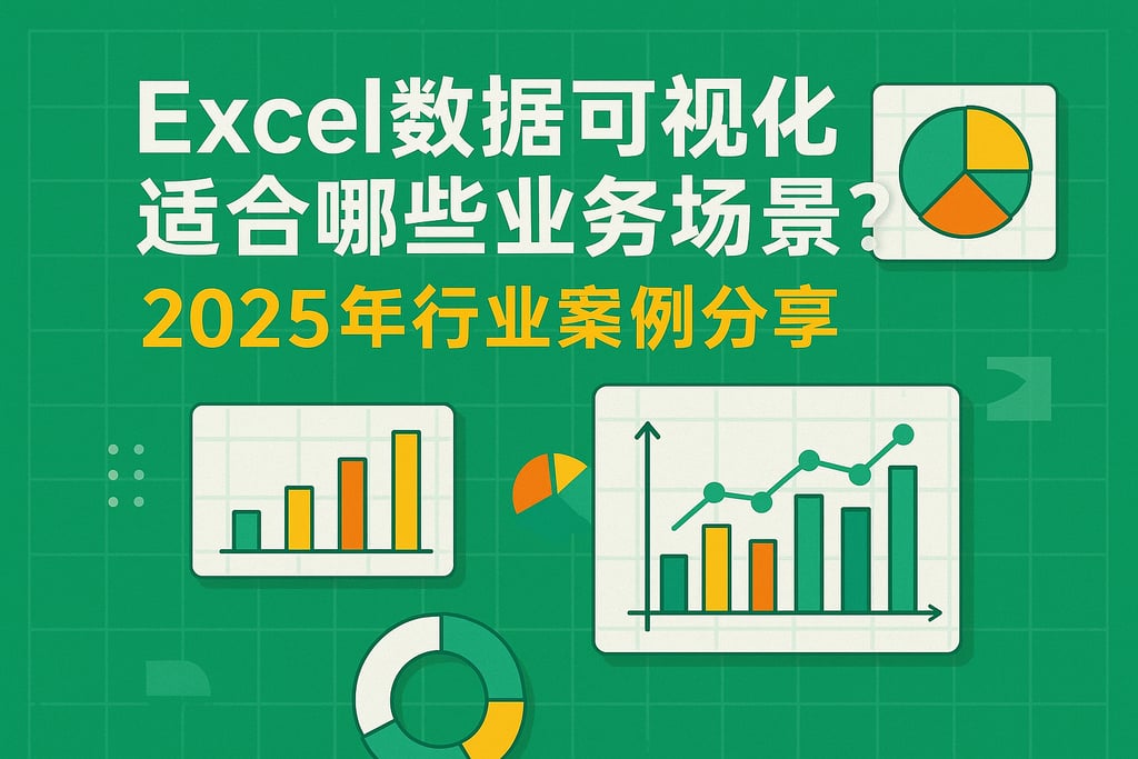 Excel数据可视化适合哪些业务场景？2025年行业案例分享