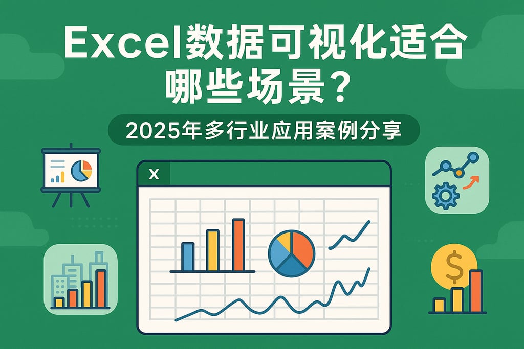 Excel数据可视化适合哪些场景？2025年多行业应用案例分享