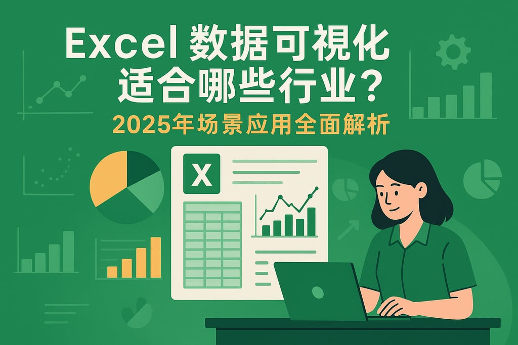 Excel数据可视化适合哪些行业？2025年场景应用全面解析
