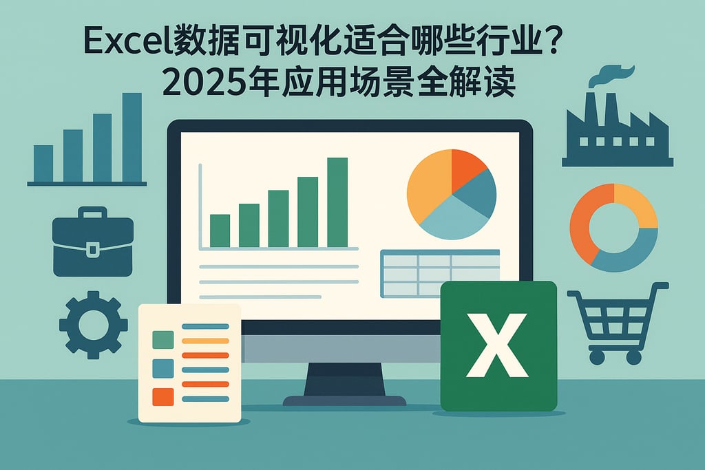 Excel数据可视化适合哪些行业？2025年应用场景全解读