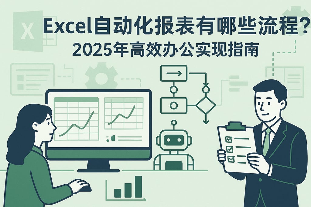 Excel自动化报表有哪些流程？2025年高效办公实现指南