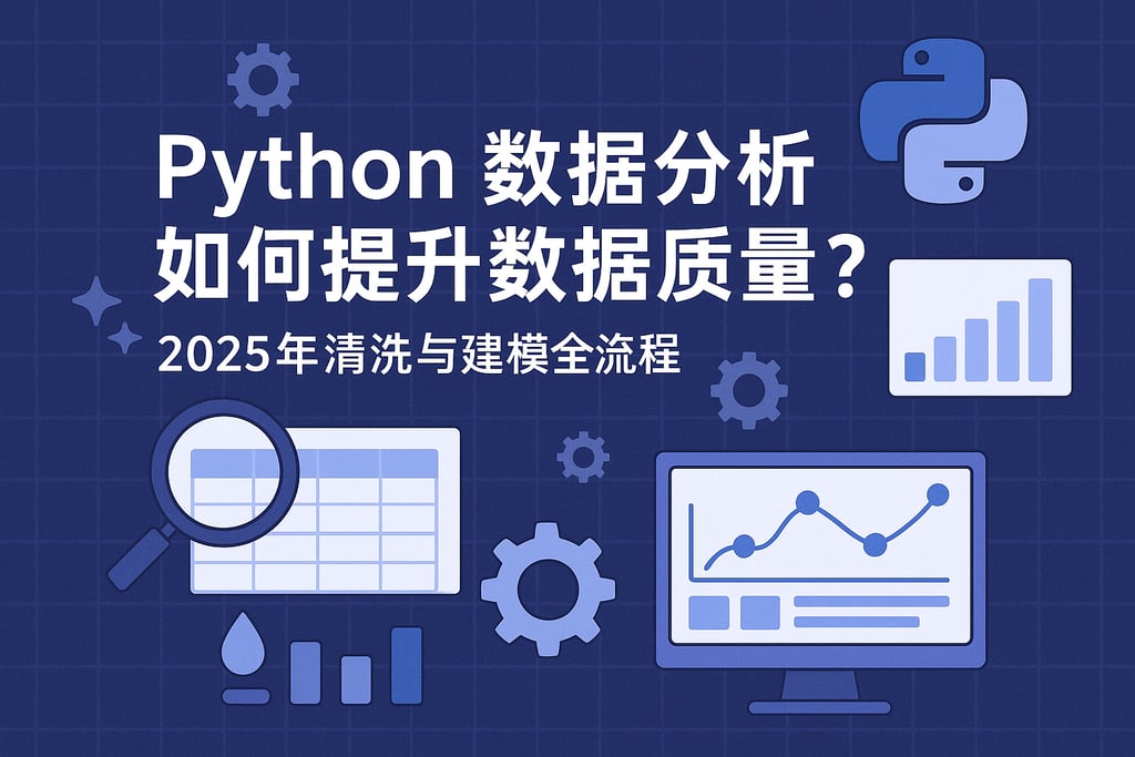 Python数据分析如何提升数据质量？2025年清洗与建模全流程 - FineBI数据分析知识库