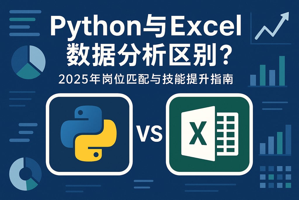 Python与Excel数据分析区别？2025年岗位匹配与技能提升指南