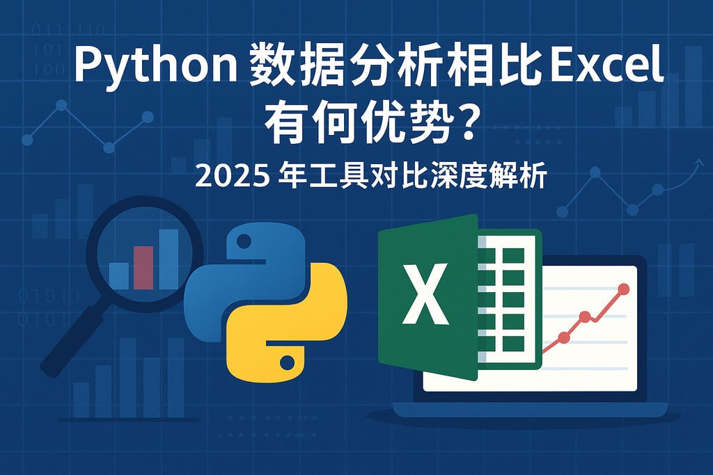Python数据分析与Excel有何优势？2025年工具对比深度解析