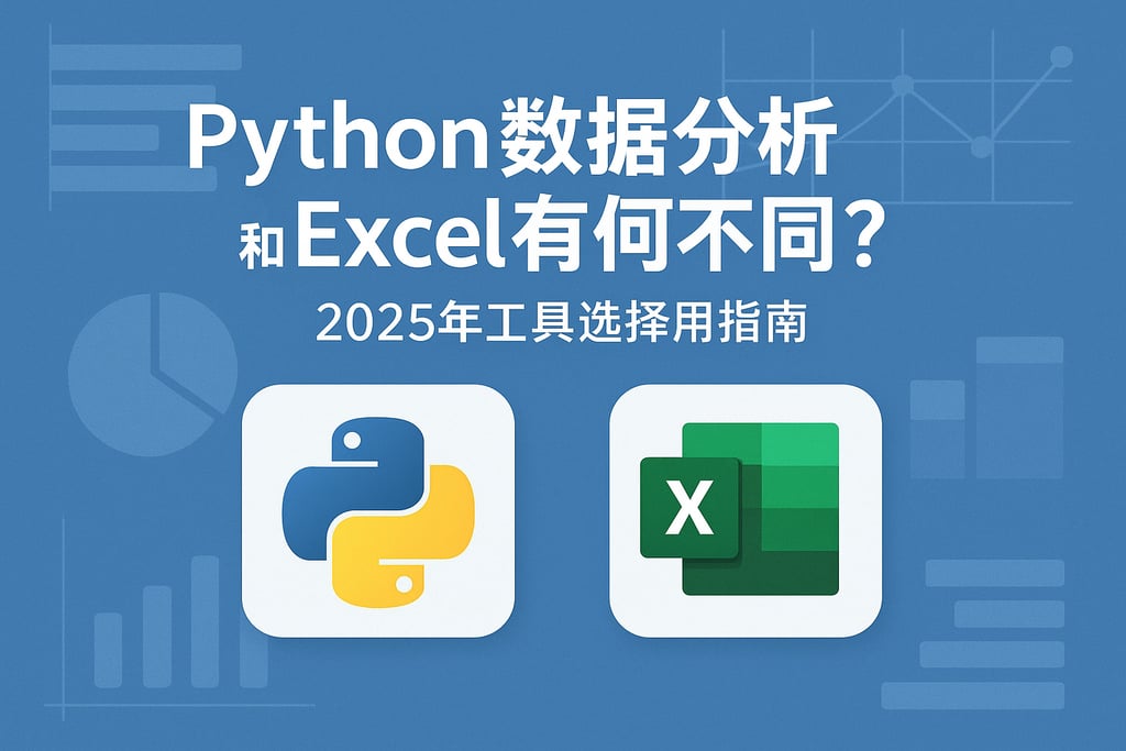 Python数据分析和Excel有何不同？2025年工具选择实用指南