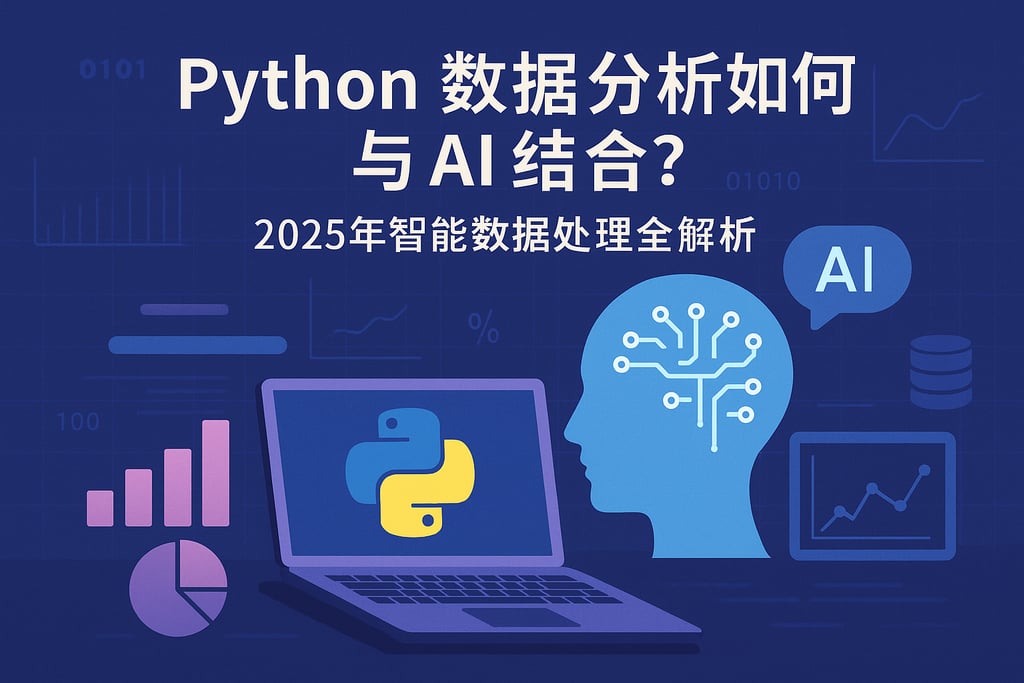 Python数据分析如何与AI结合？2025年智能数据处理全解析
