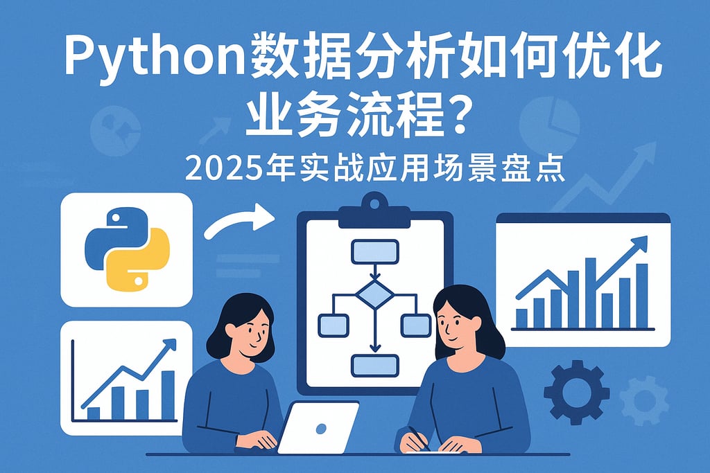 Python数据分析如何优化业务流程？2025年实战应用场景盘点