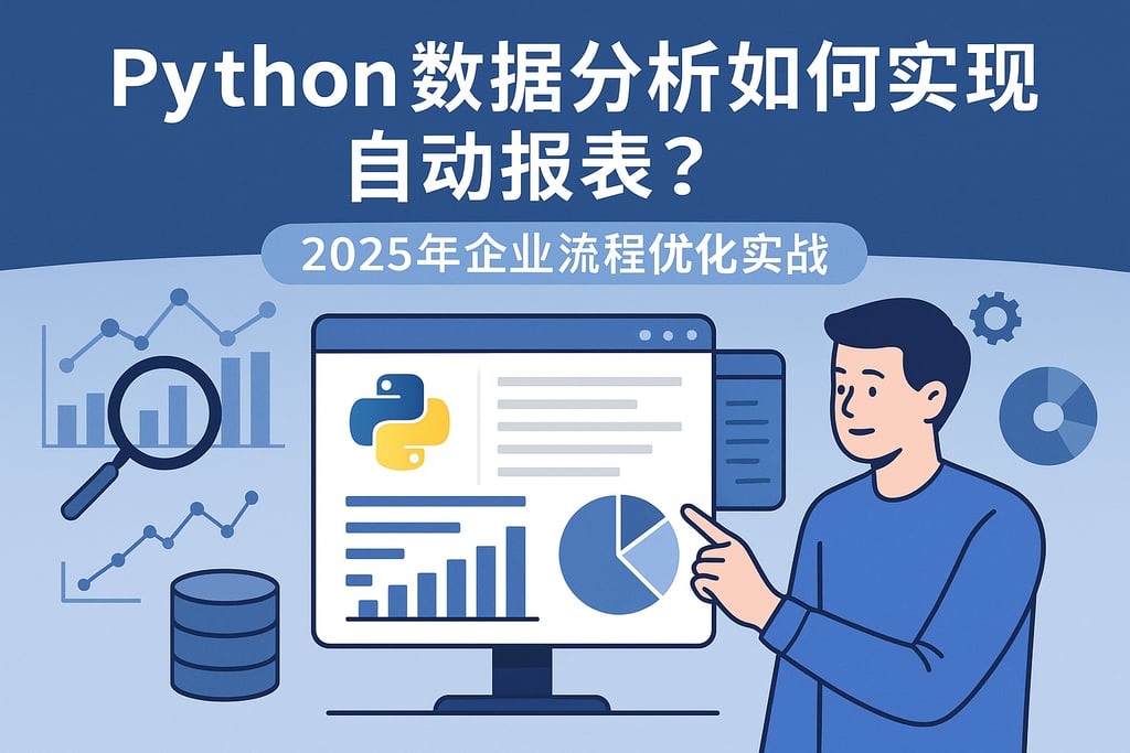 Python数据分析如何实现自动报表？2025年企业流程优化实战