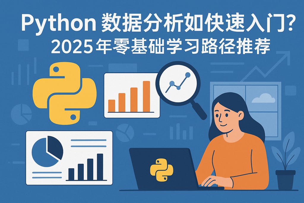 Python数据分析如何快速入门？2025年零基础学习路径推荐