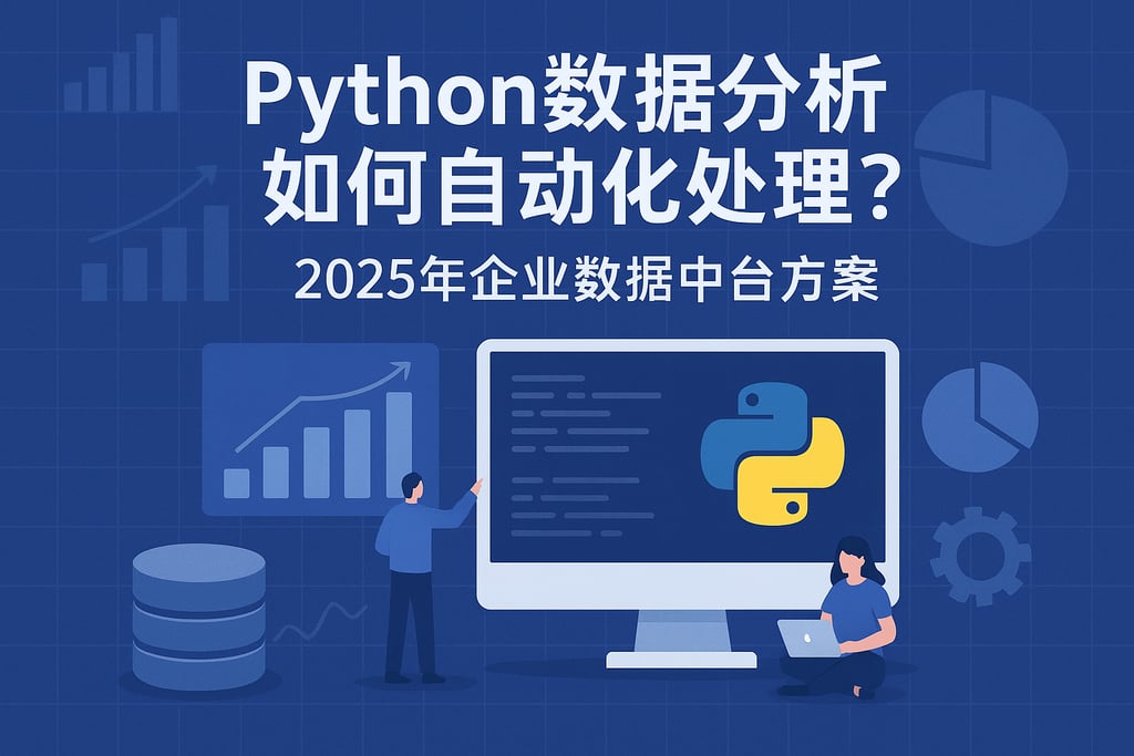 Python数据分析如何自动化处理？2025年企业数据中台方案