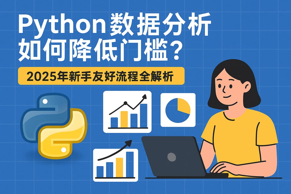 Python数据分析如何降低门槛？2025年新手友好流程全解析