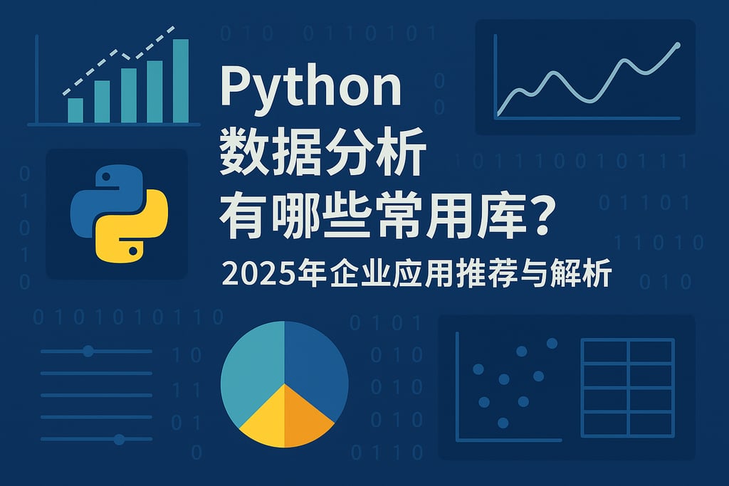 Python数据分析有哪些常用库？2025年企业应用推荐与解析