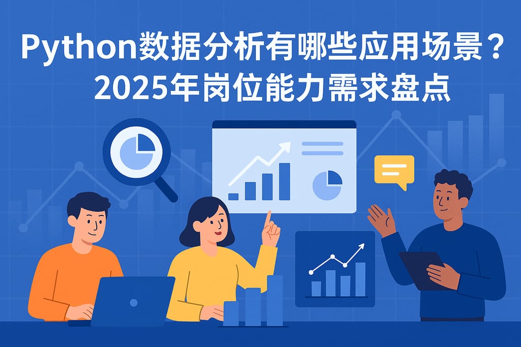 Python数据分析有哪些应用场景？2025年岗位能力需求盘点