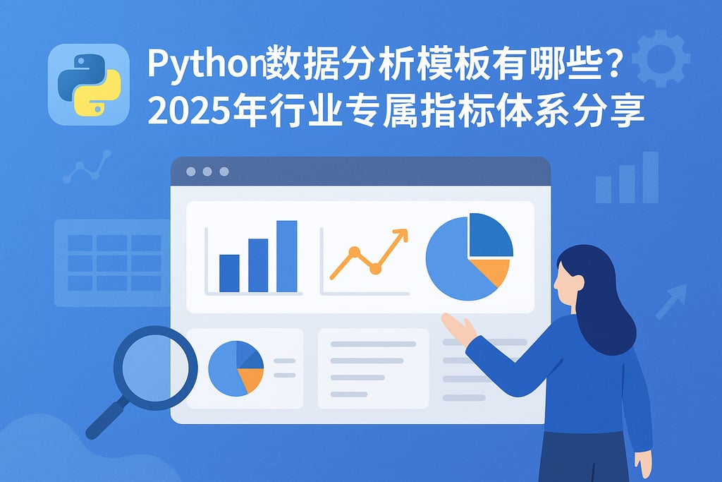 Python数据分析模板有哪些？2025年行业专属指标体系分享