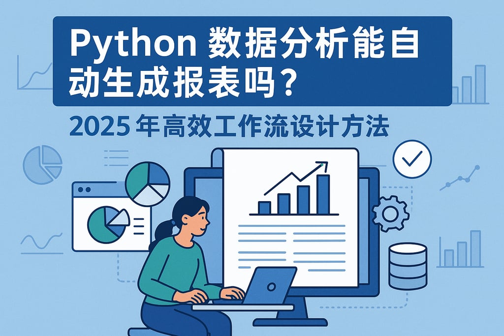 Python数据分析能自动生成报表吗？2025年高效工作流设计方法