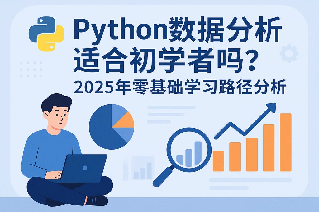 Python数据分析适合初学者吗？2025年零基础学习路径分析