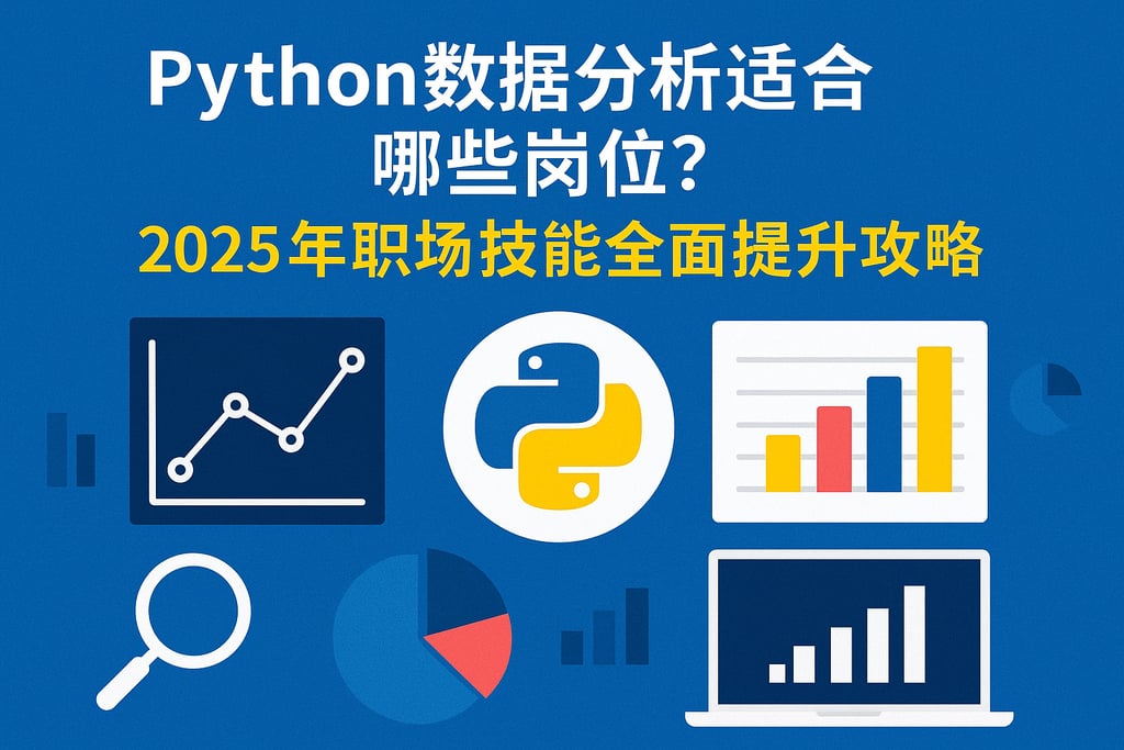 Python数据分析适合哪些岗位？2025年职场技能全面提升攻略