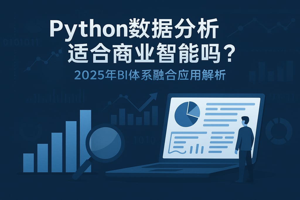 Python数据分析适合商业智能吗？2025年BI体系融合应用解析