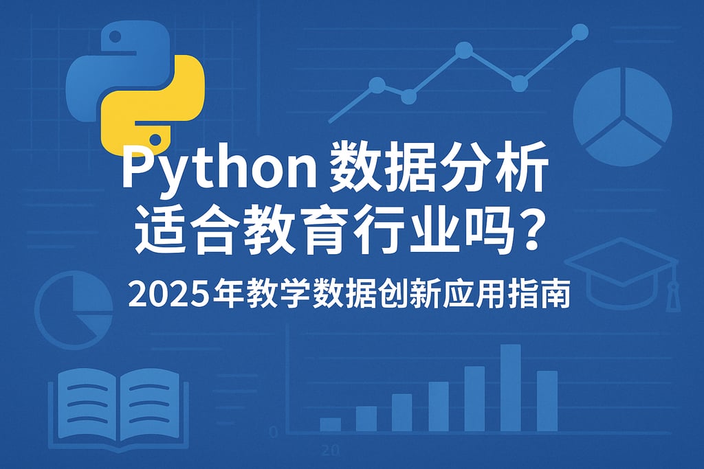 Python数据分析适合教育行业吗？2025年教学数据创新应用指南