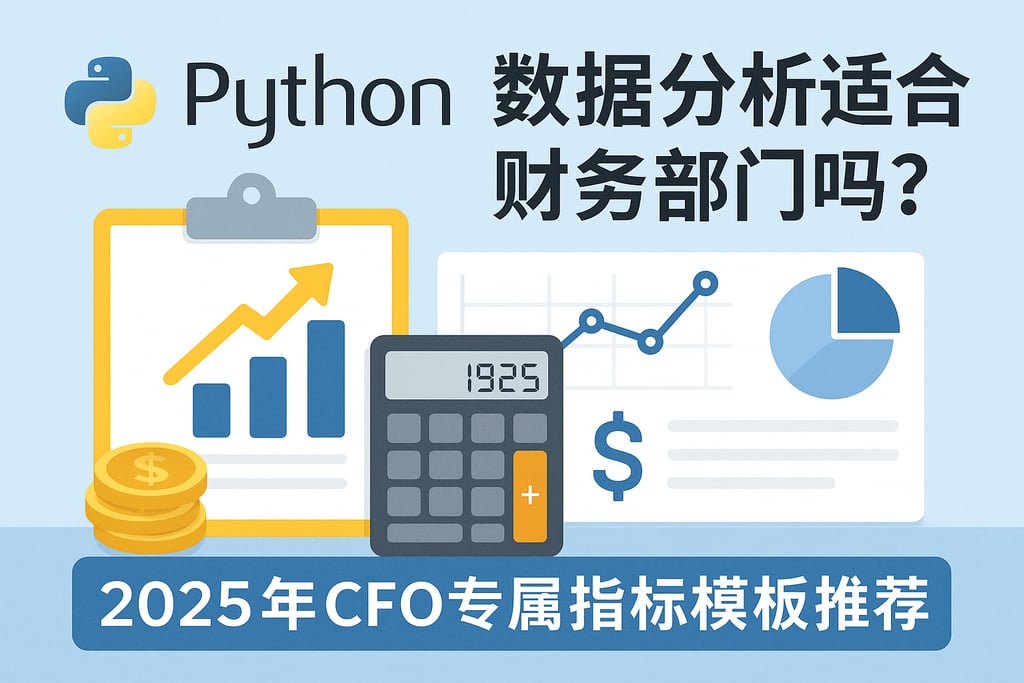 Python数据分析适合财务部门吗？2025年CFO专属指标模板推荐