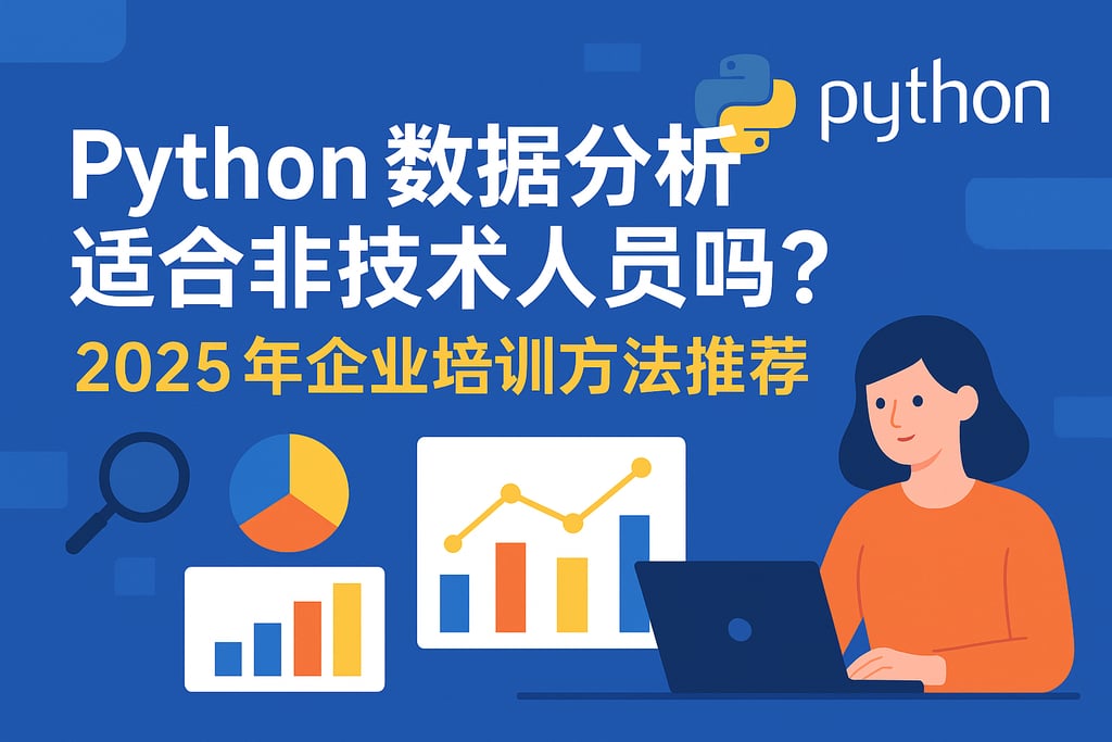 Python数据分析适合非技术人员吗？2025年企业培训方法推荐