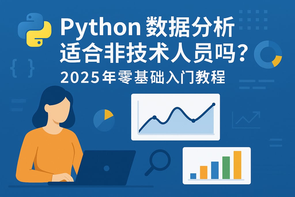 Python数据分析适合非技术人员吗？2025年零基础入门教程