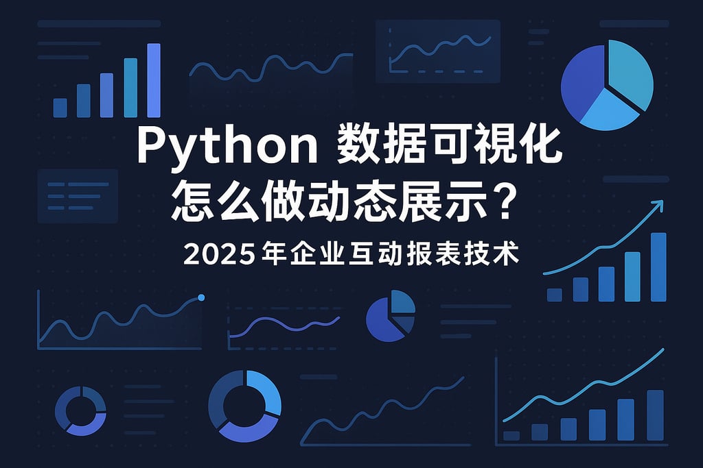 Python数据可视化怎么做动态展示？2025年企业互动报表技术