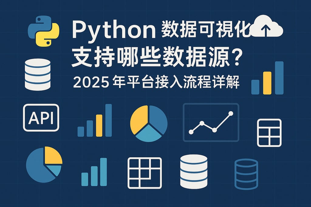 Python数据可视化支持哪些数据源？2025年平台接入流程详解