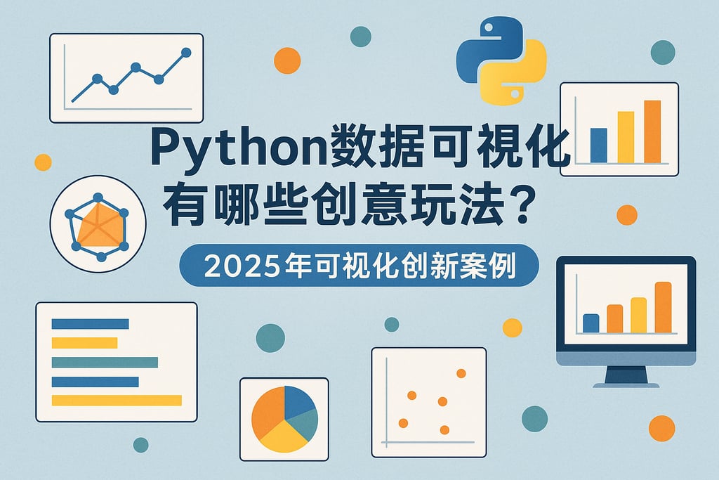 Python数据可视化有哪些创意玩法？2025年可视化创新案例