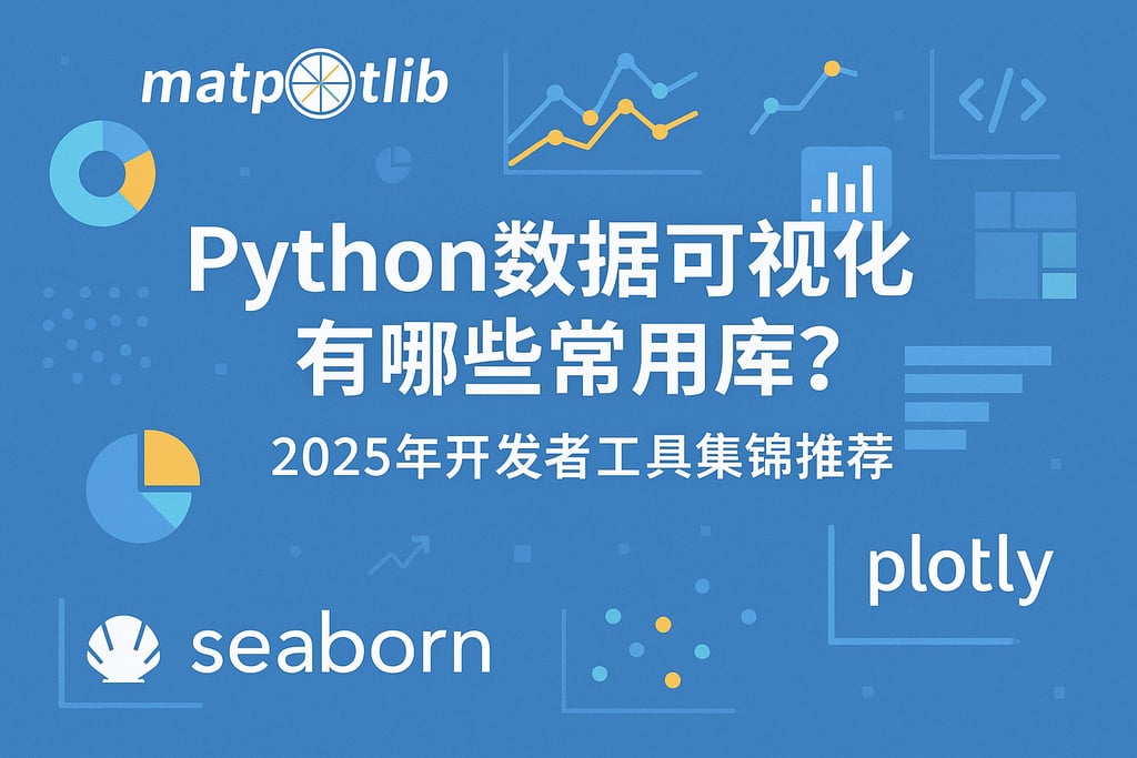 Python数据可视化有哪些常用库？2025年开发者工具集锦推荐