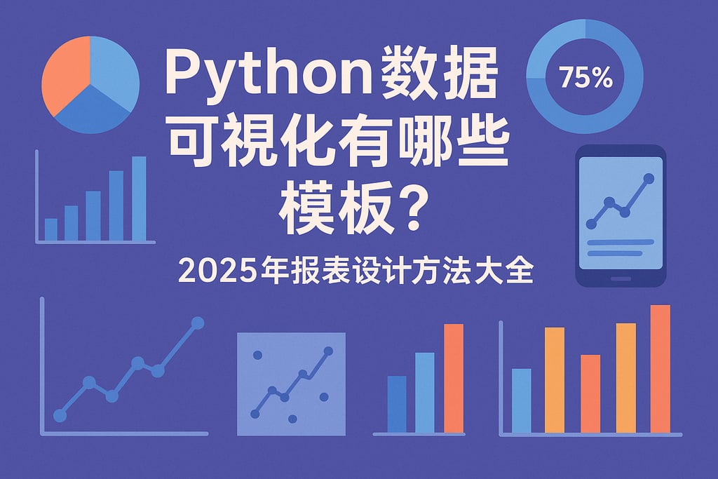 Python数据可视化有哪些模板？2025年报表设计方法大全