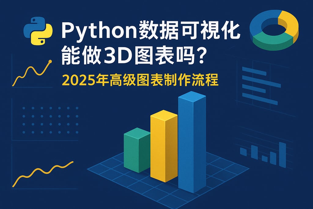 Python数据可视化能做3D图表吗？2025年高级图表制作流程