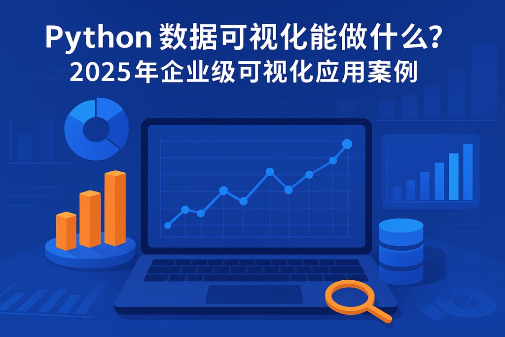 Python数据可视化能做什么？2025年企业级可视化应用案例
