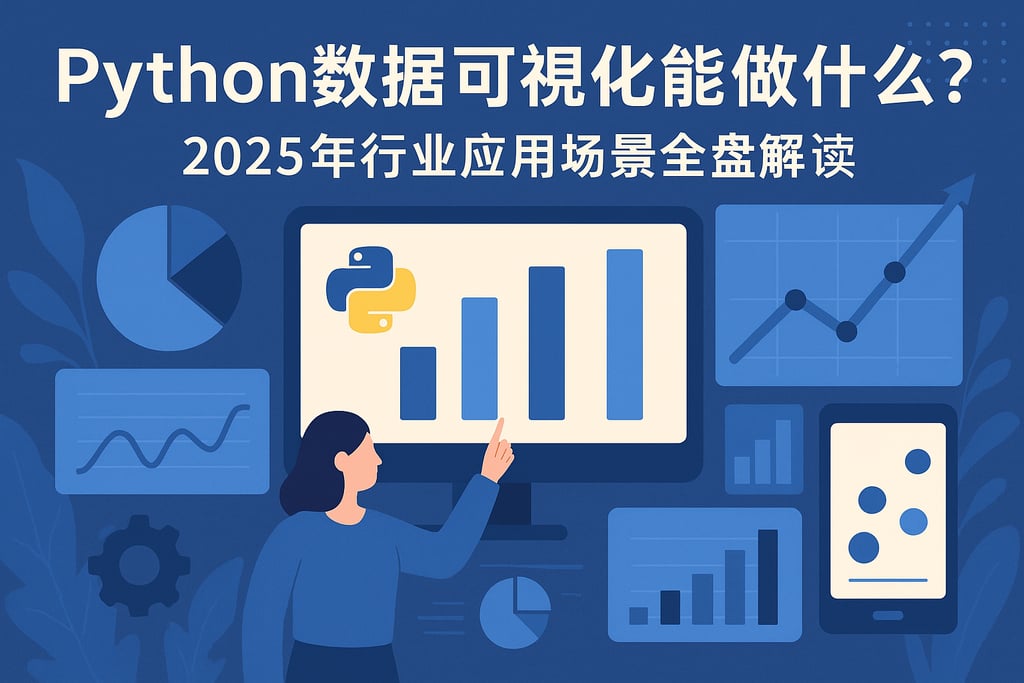 Python数据可视化能做什么？2025年行业应用场景全盘解读