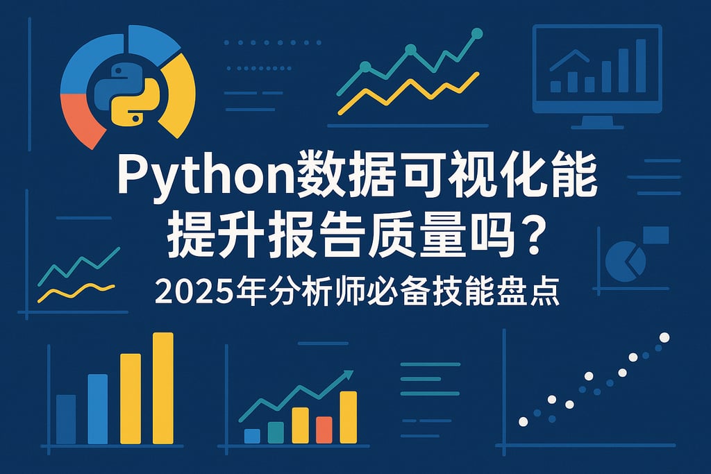Python数据可视化能提升报告质量吗？2025年分析师必备技能盘点
