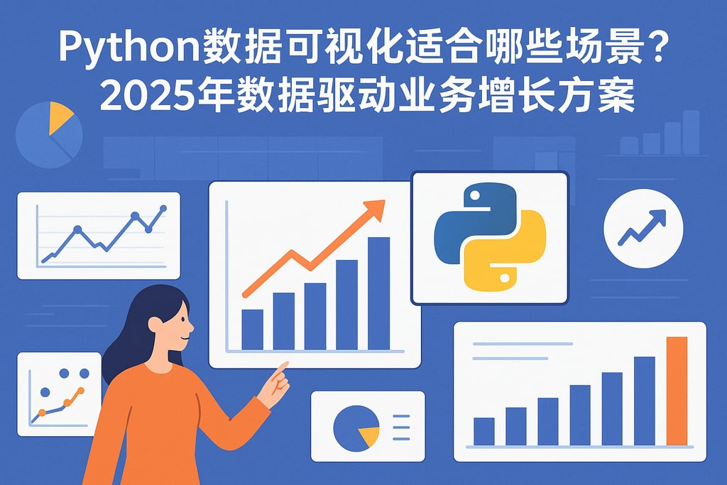 Python数据可视化适合哪些场景？2025年数据驱动业务增长方案