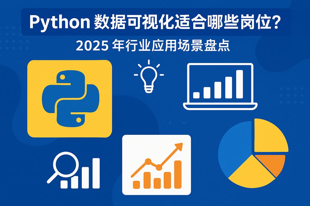 Python数据可视化适合哪些岗位？2025年行业应用场景盘点
