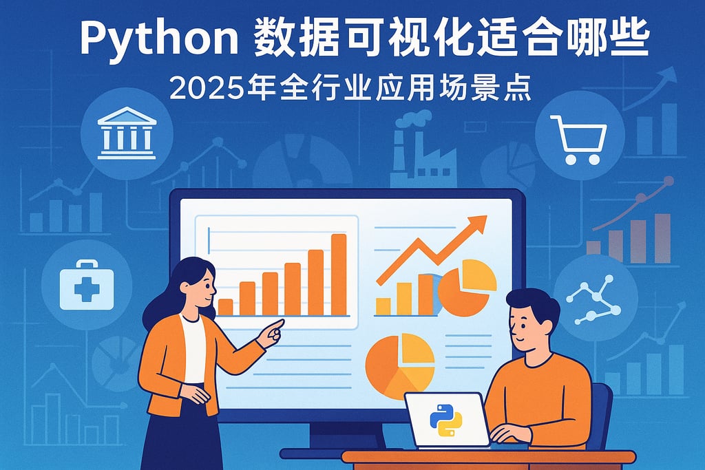 Python数据可视化适合哪些行业？2025年全行业应用场景盘点