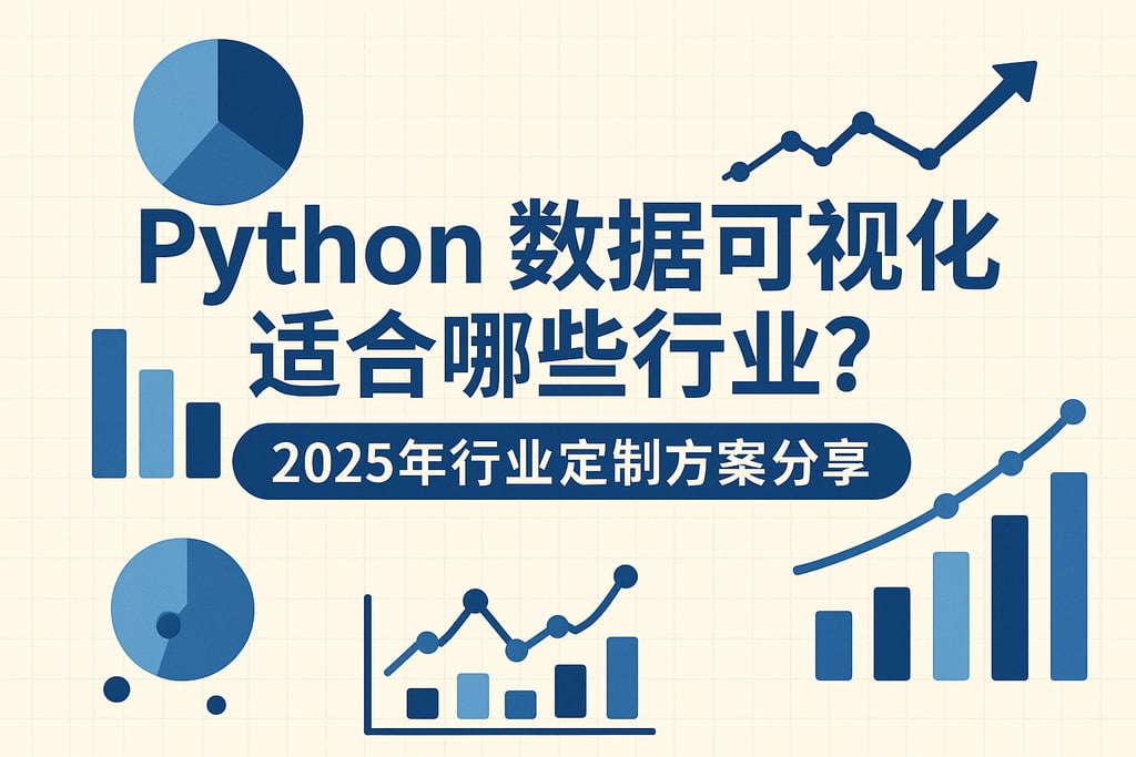 Python数据可视化适合哪些行业？2025年行业定制方案分享
