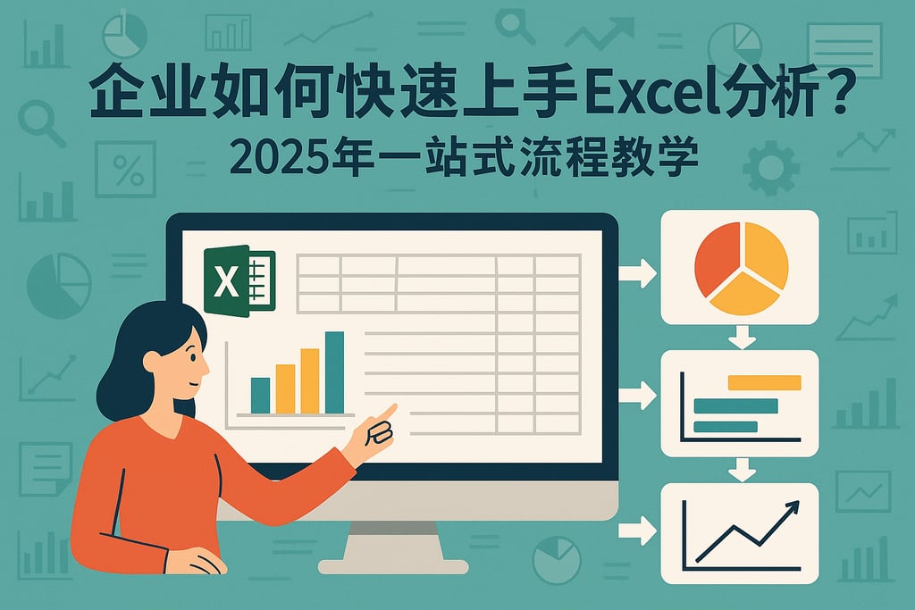 企业如何快速上手Excel分析？2025年一站式流程教学