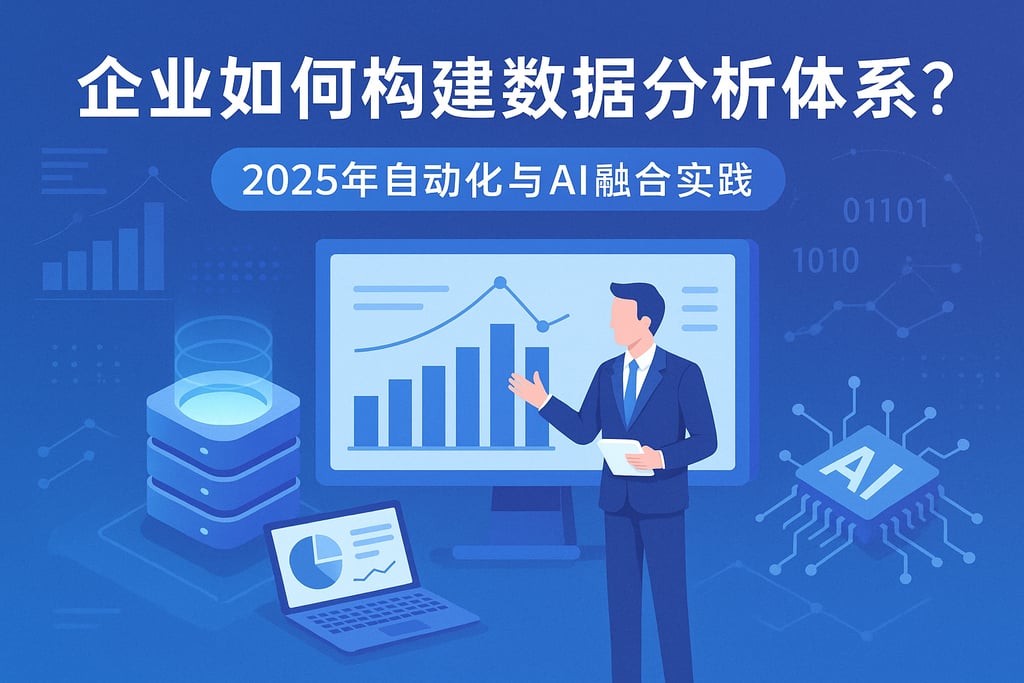企业如何构建数据分析体系？2025年自动化与AI融合实践