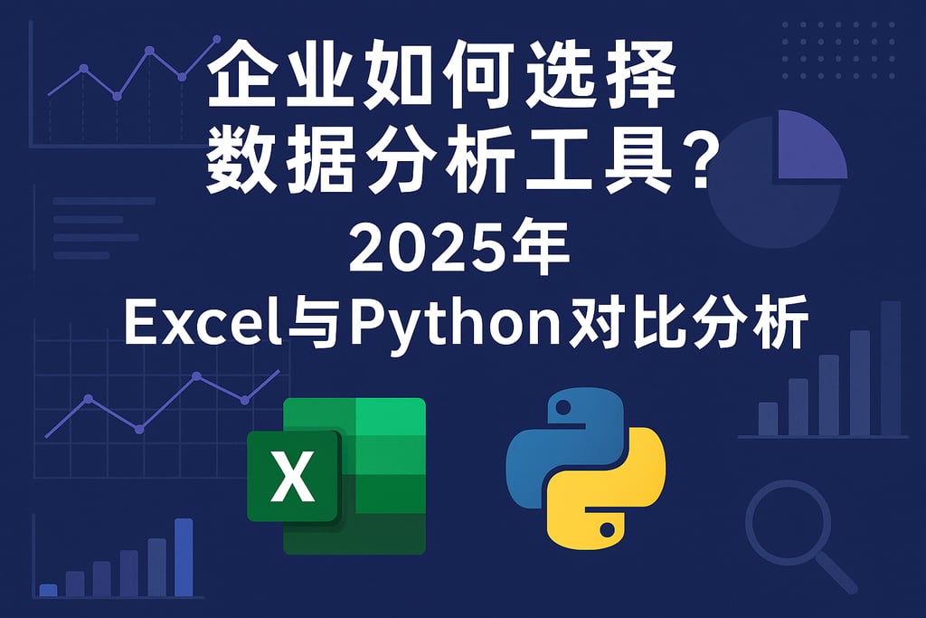 企业如何选择数据分析工具？2025年Excel与Python对比分析