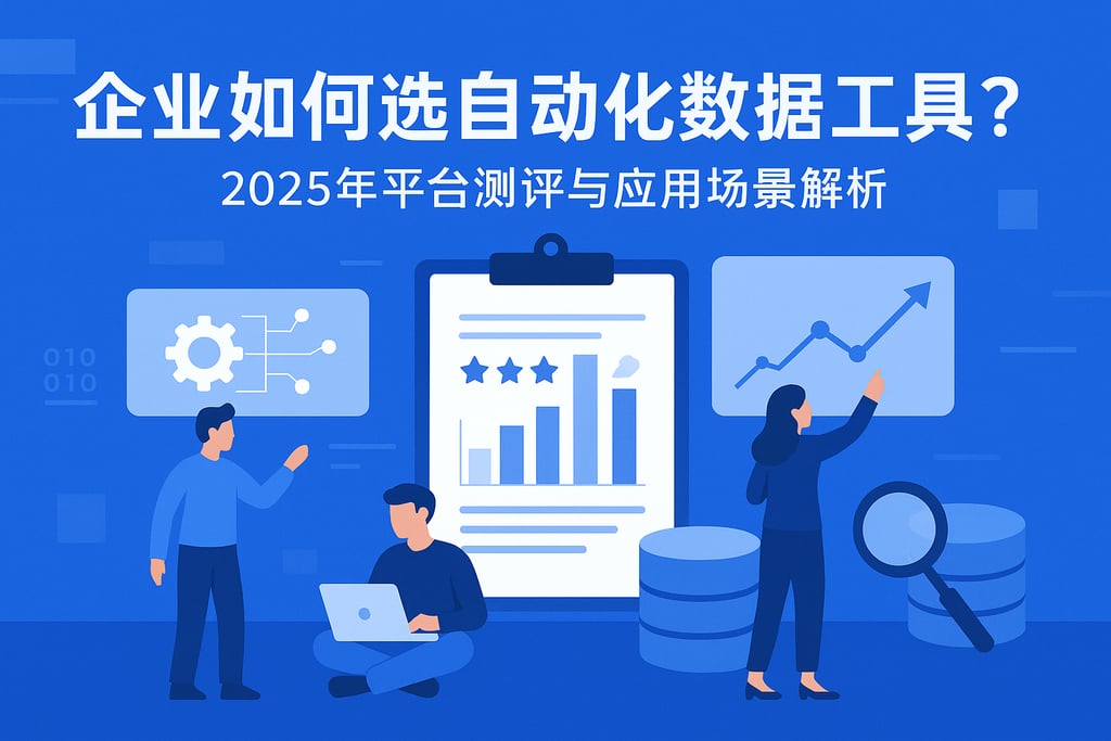 企业如何选自动化数据工具？2025年平台测评与应用场景解析