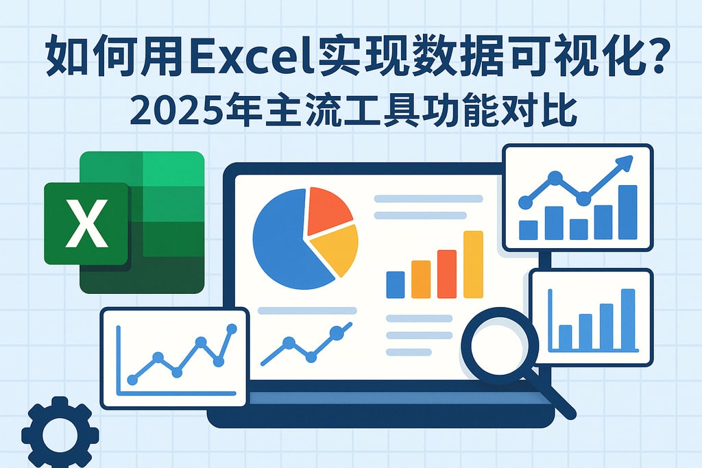 如何用Excel实现数据可视化？2025年主流工具功能对比