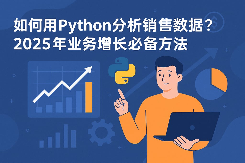 如何用Python分析销售数据？2025年业务增长必备方法