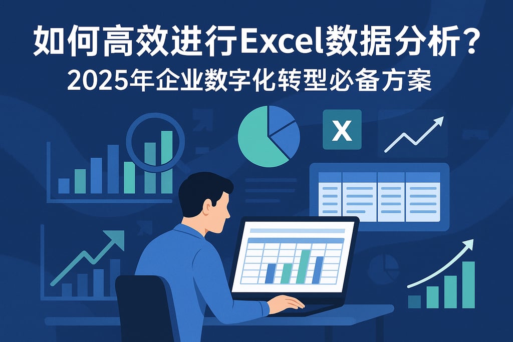 如何高效进行Excel数据分析？2025年企业数字化转型必备方案
