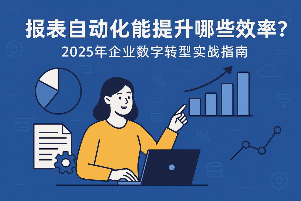 报表自动化能提升哪些效率？2025年企业数字转型实战指南